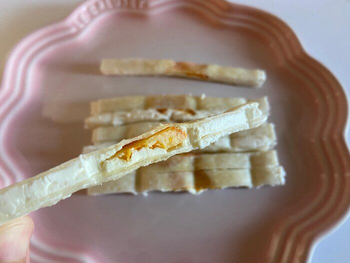 【カルディ】おいしすぎて一気に食べちゃう！国産フルーツ×チーズのサンドが絶品！