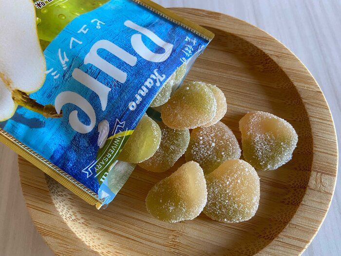 ツートンカラーがキュート！秋に旬を迎えるフルーツを使った香り高い「ピュレグミ」が新登場