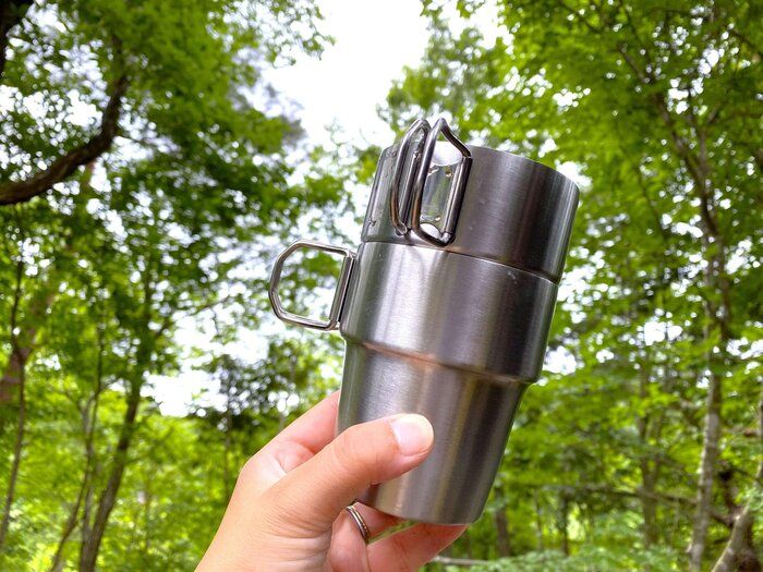 【DAISO】結露無し・見た目・スタッキング・どれを取っても◎コスパ最高！ステンレスカップが超おすすめ！