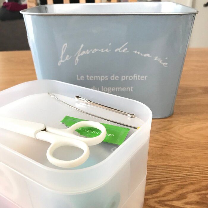 【ズボラ収納のススメ】たまに使う裁縫道具の収納場所。