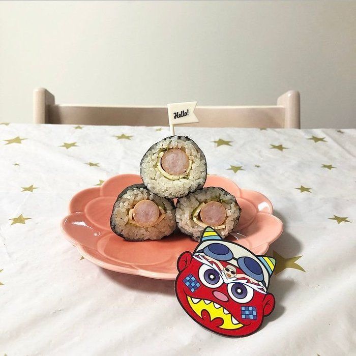 【巻きす不要！】子供の大好きな○○で♩子供が喜ぶ恵方巻②