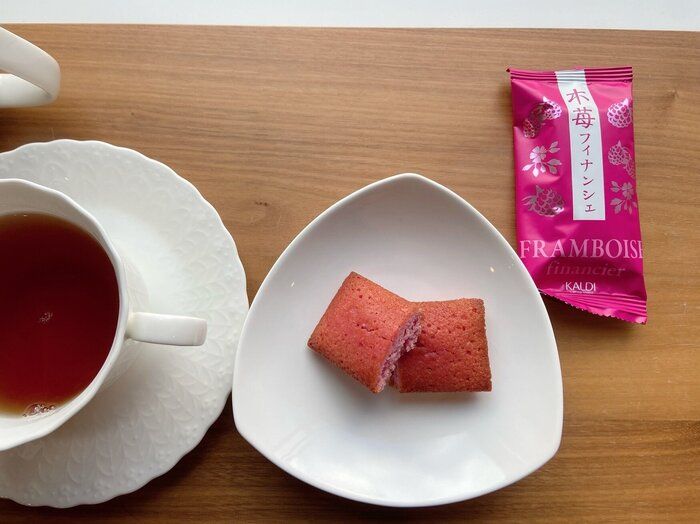 【カルディ】フランボワーズのいい香り！木苺のフィナンシェがしっとりおいしい