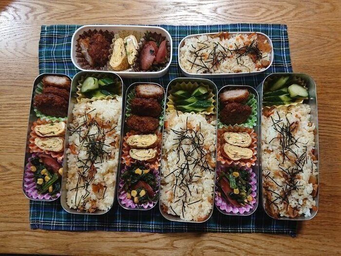 【お弁当】我が家のいつものお弁当（10月12日～10月17日）