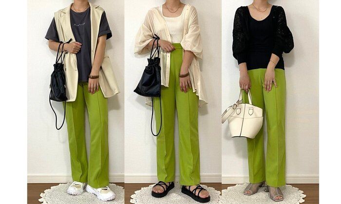 【しまむら祭】550円カラーパンツならトレンドカラーに気軽に挑戦できる！