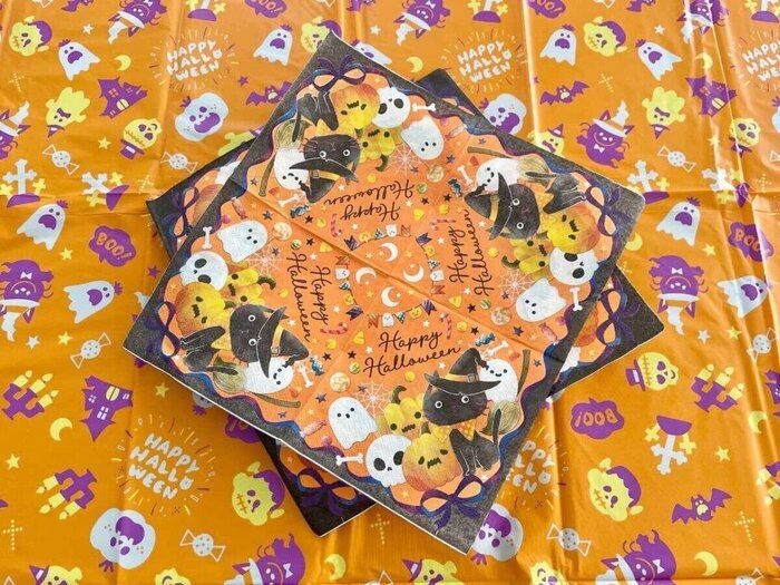 【ハロウィンパーティー】時間がなくても大丈夫！一瞬でできる”テーブルコーディネート”