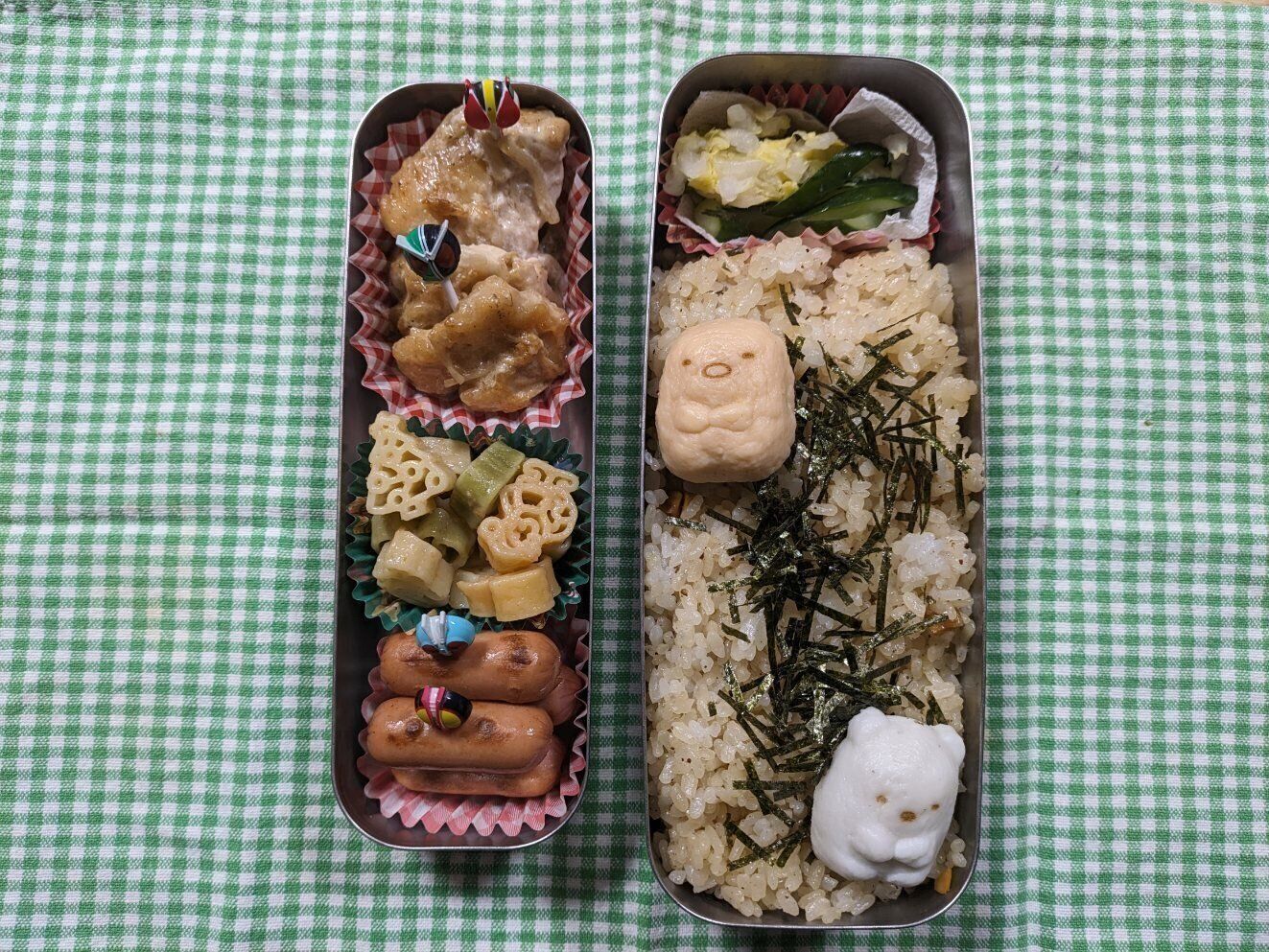 【お弁当】本日も手抜き弁当なり