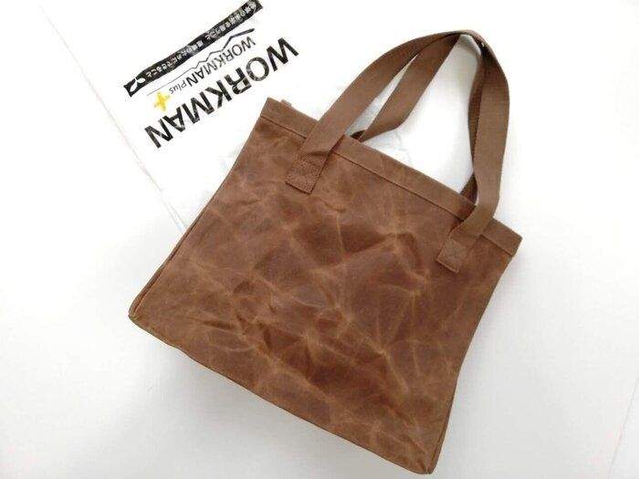 【ワークマン】本当は教えたくない…780円「パラフィン帆布トート」が激売れの予感です！