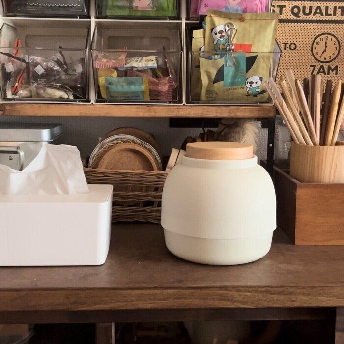 【楽天購入品】コロンとかわいい！インテリアになじむウエットティッシュケース