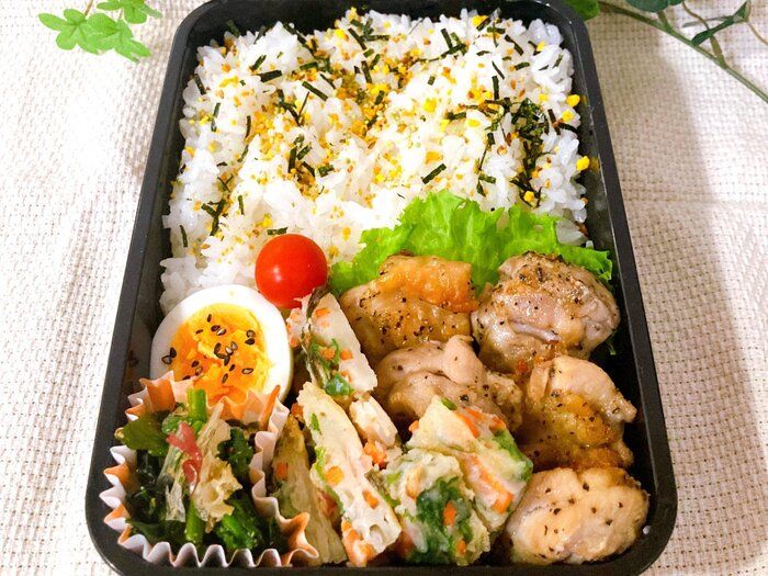 【お弁当】寝坊しても大丈夫！ボリューム重視の男子弁当を４つのワザで簡単に作る方法を大公開