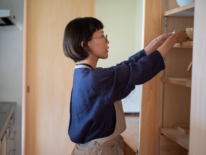 整理収納の、みせるとかくす。