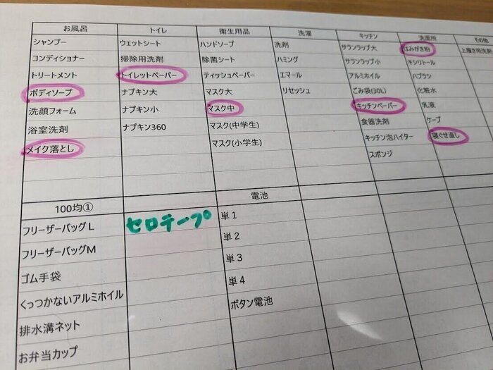 【100均グッズで作る】超かんたん買い物リストの作り方♡買い忘れゼロにする方法