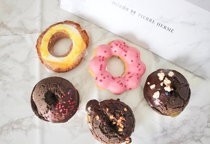 ミスドとピエールエルメがコラボ！有名なスイーツがドーナツに変身♪早速食べてみました