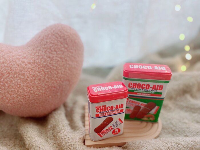 【KALDI】意外な組み合わせがおもしろい！絆創膏収納としても使えて一石二鳥の「チョコエイド」が新登場