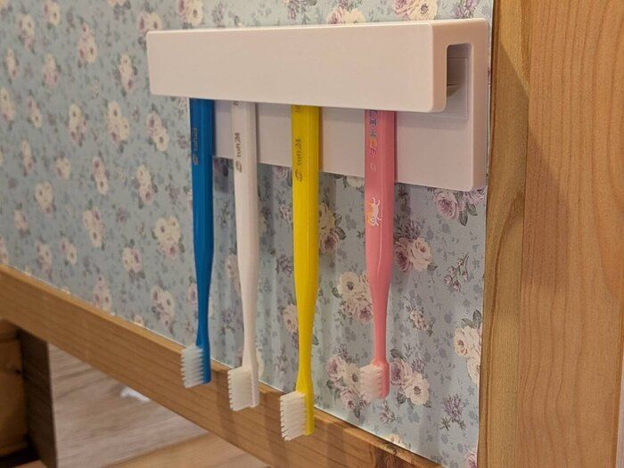 【山崎実業】やっぱりtower！家族全員文句なしの使い心地「歯ブラシホルダー」