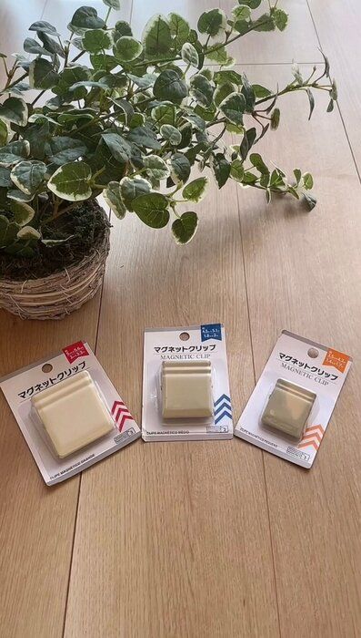 【ダイソー】マグネットクリップ活用術6選！