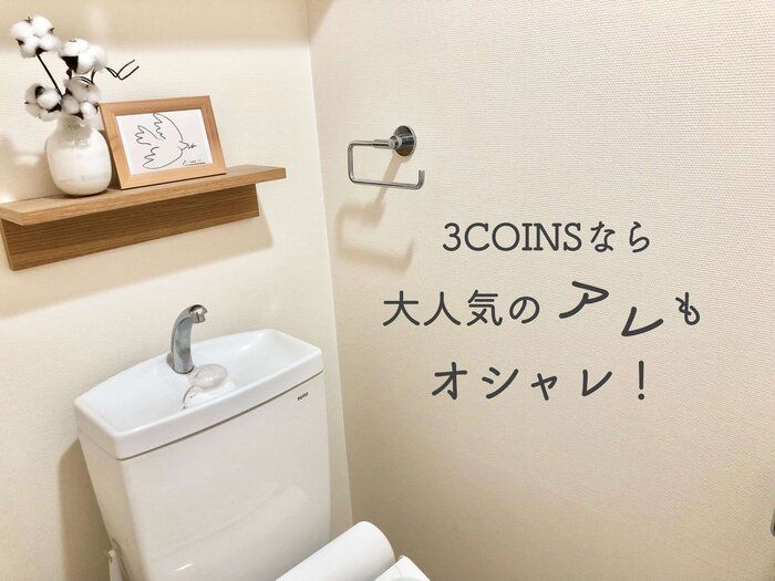 【3COINS】さすがスリコ！大人気のアレもオシャレなんです！