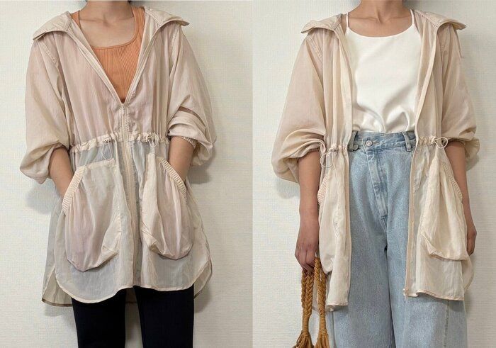【GU】待ってましたと発売日に駆け込んだ！シアーパーカーは真夏のUV対策に必須アイテム