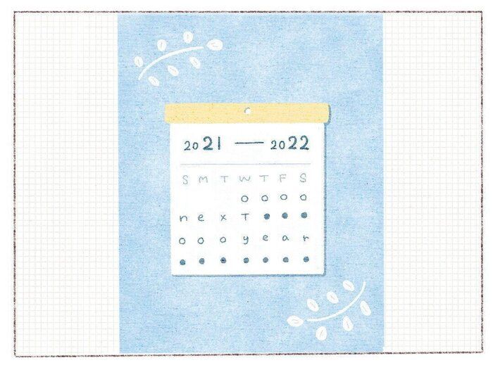 【セリア】子どもと一緒に見やすい！“シンプルなカレンダー“を選ぶ理由