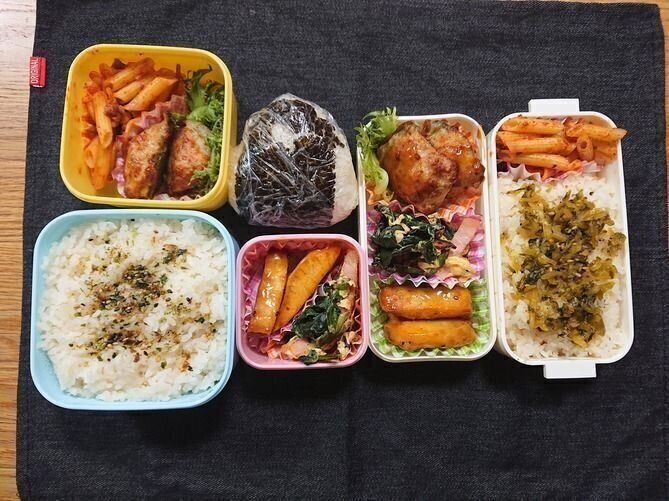 【お弁当】我が家のいつものお弁当（10月19日～10月24日）