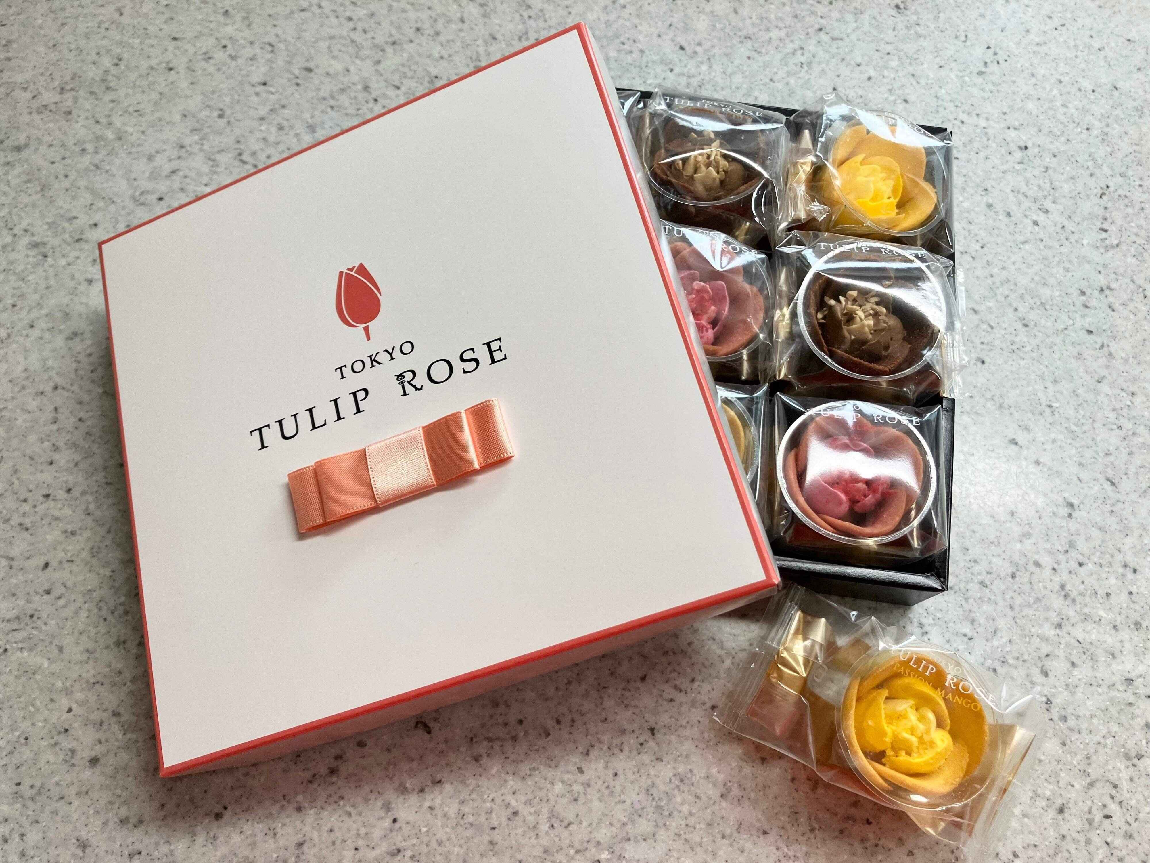 食べることができる可愛いお花の東京土産【TULIP ROSE】