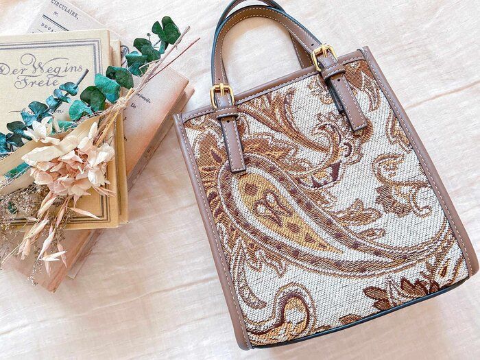 【しまむら】の『秋っぽ』ペイズリー柄バッグが最強に可愛い♡