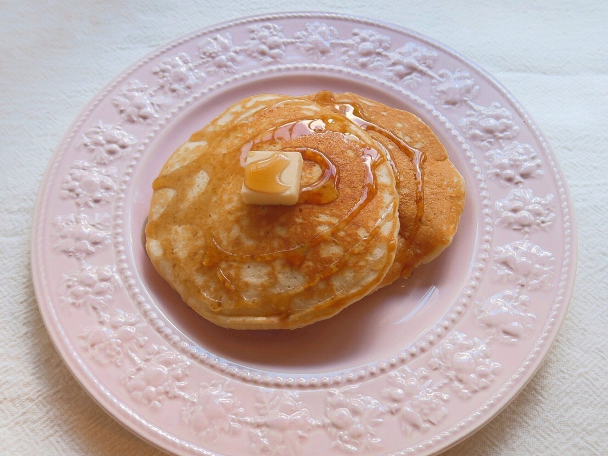 切り餅でもちもち食感！「バナナホットケーキ」のつくり方
