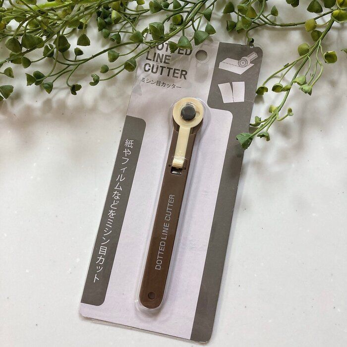 おうち縁日にも！簡単にミシン目が入れられる商品