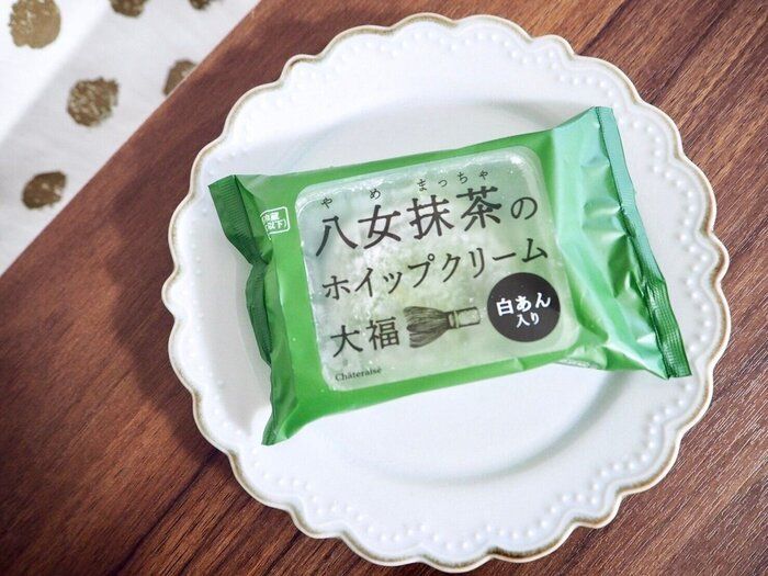 【シャトレーゼ】白餡×抹茶×ホイップ組み合わせが珍しい！シャトレーゼオリジナルの和菓子