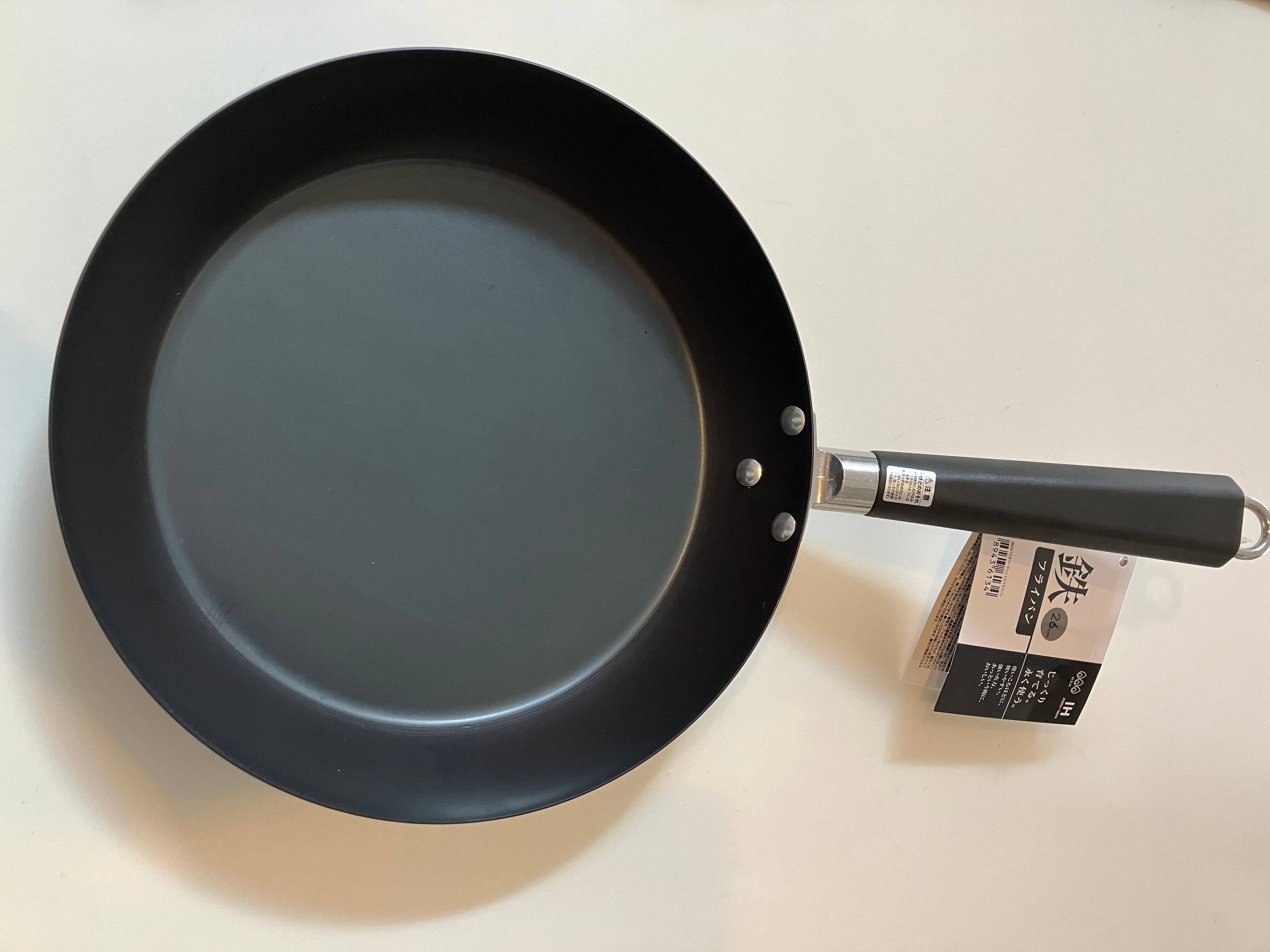 【ニトリ】鉄なのにコスパ良し！お値段と軽さがうれしい鉄フライパン