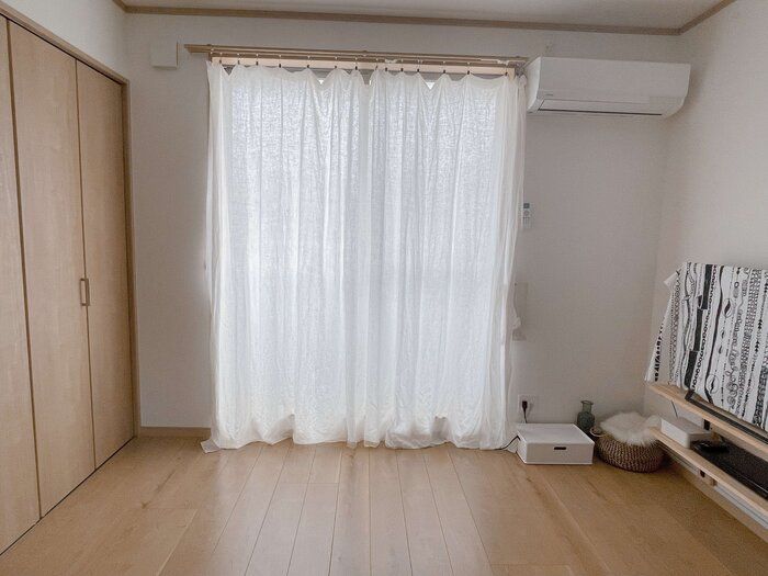 【新生活】転勤族の妻も大絶賛！サイズ調整できて買い替え不要のリネンカーテン