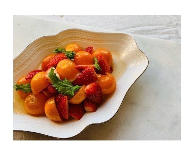 砂糖なしのデザート！台所にある調味料〇〇で甘み十分！お弁当にもぴったり【フルーツマリネ】