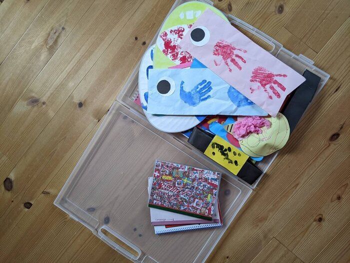 【片付け】今から準備！ダイソーアイテムで整えるこどもの作品収納