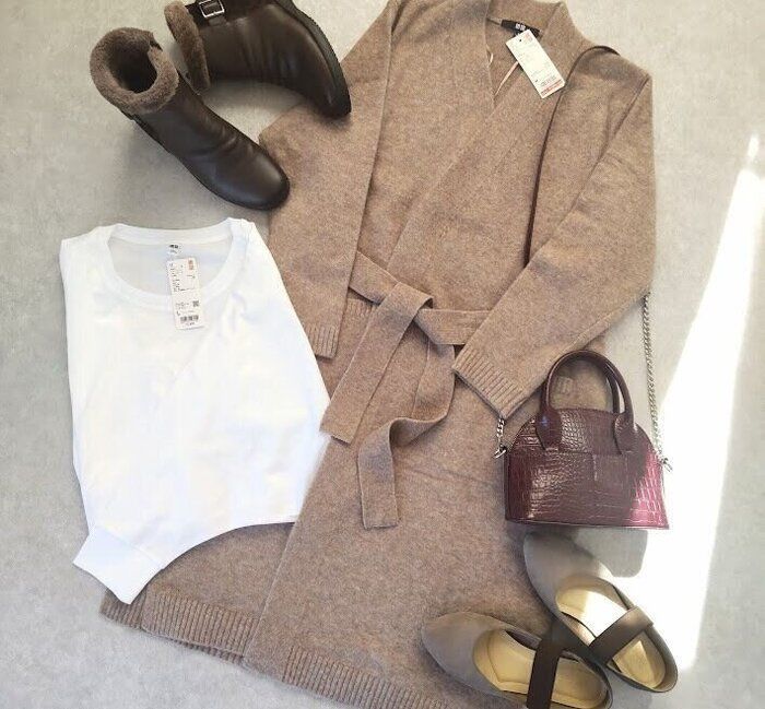 【UNIQLO】羽織ったら驚きの軽さ！ふわふわスフレヤーンニットガウンが半額！？