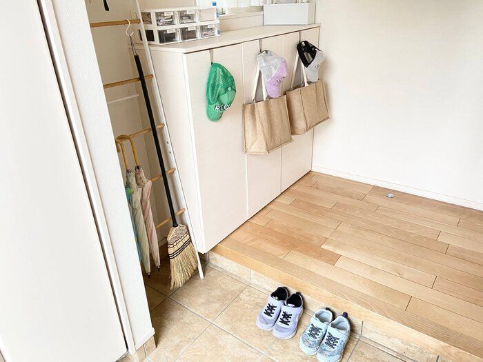 必要なものは出しっぱなし！散らからない玄関収納に便利なアイテム3つ