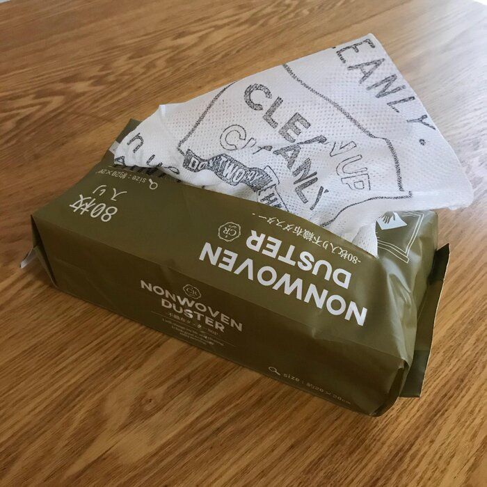 【3COINS】これいい！不織布ダスター80pの使用感レポ！