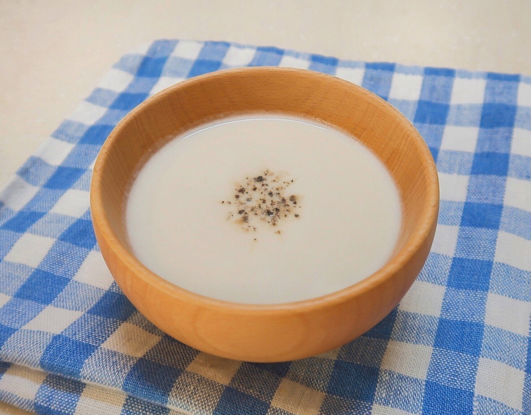旬の旨味を味わう【舞茸のポタージュ】のつくり方