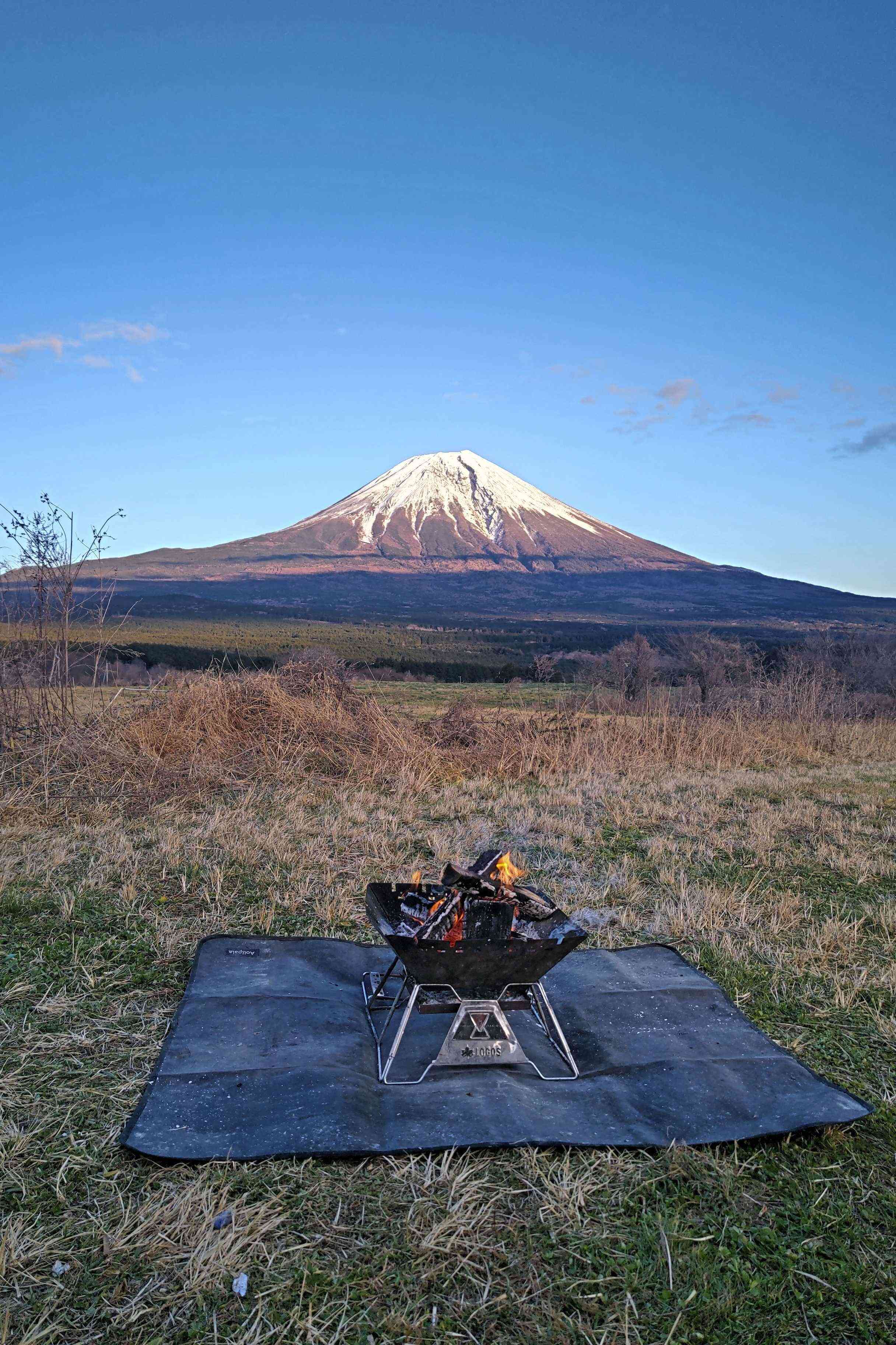 『富士山の麓でトマト狩りも出来るキャンプ場』