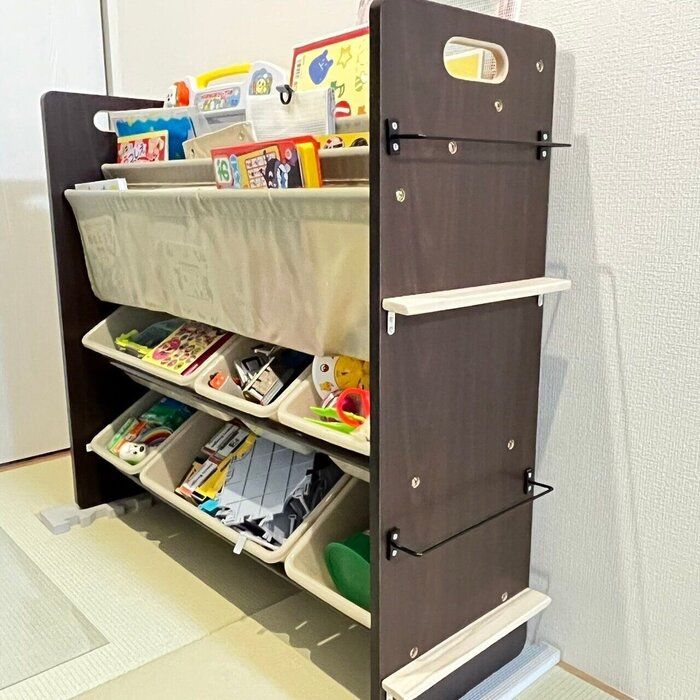 【プチDIY】「材料費440円」「初心者でもできる」100均のアイアンバーでつくるおしゃれ本棚