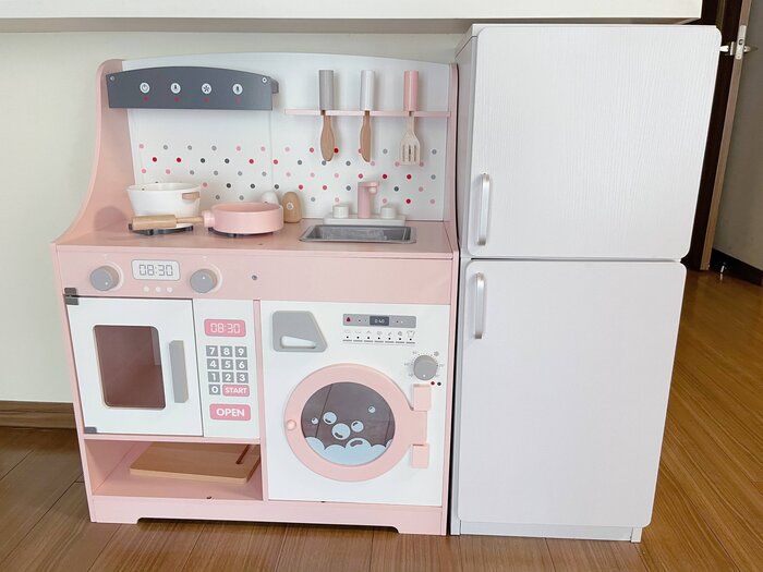 おままごとキッチンはどこに置く？シンプリストが置く意外な場所とは?!