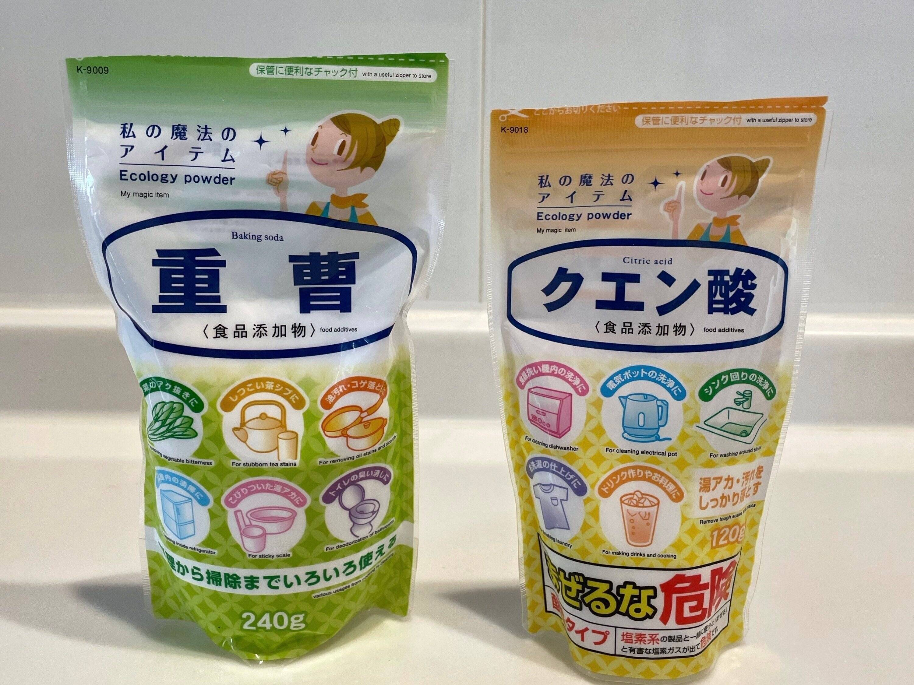 【セリア】クエン酸✖重曹＝つけるだけ！「ほったらかし掃除」