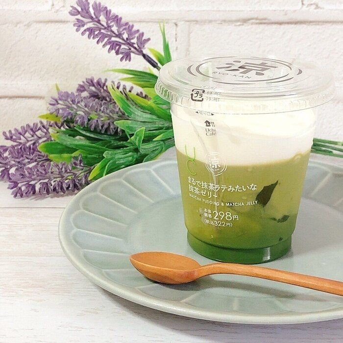 【ローソン】つるっと喉越し！涼感抹茶スイーツ