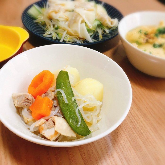 流行りの“塩肉じゃが”と、同じ材料で作る“牛肉煮込み”