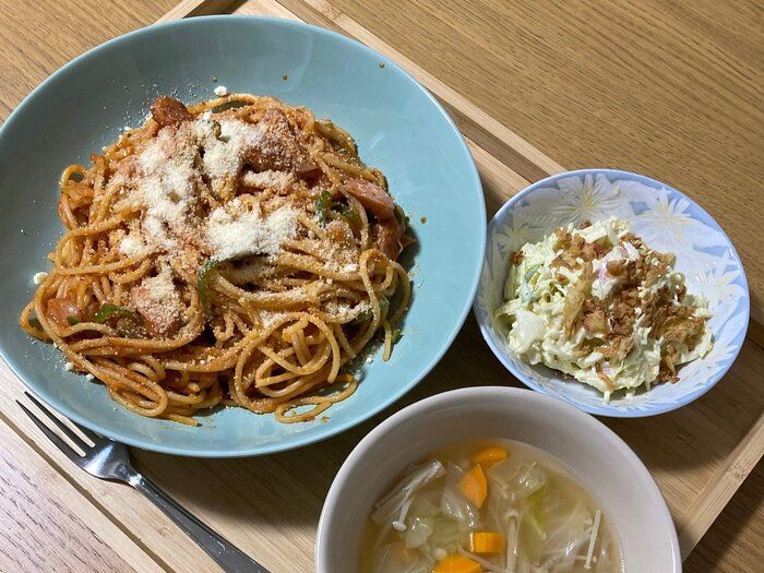 【レシピ付】みんな大好きナポリタン！ちょい足しでもっとおいしく大変身！