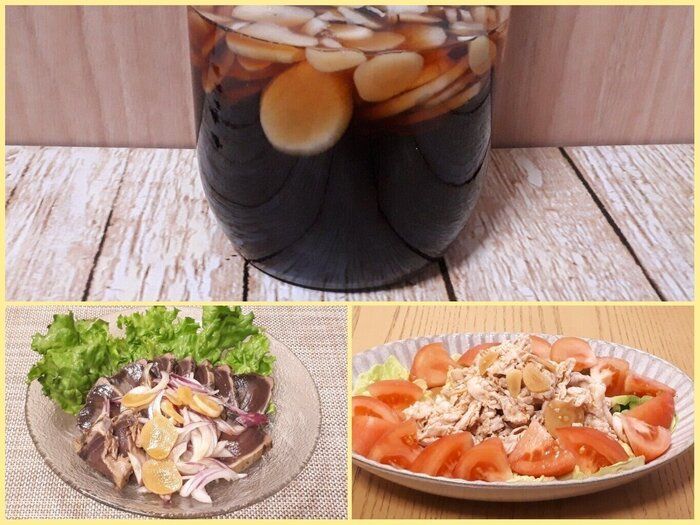 材料3つ！超簡単で超便利「サッパリにんにくダレ」とおすすめアレンジ