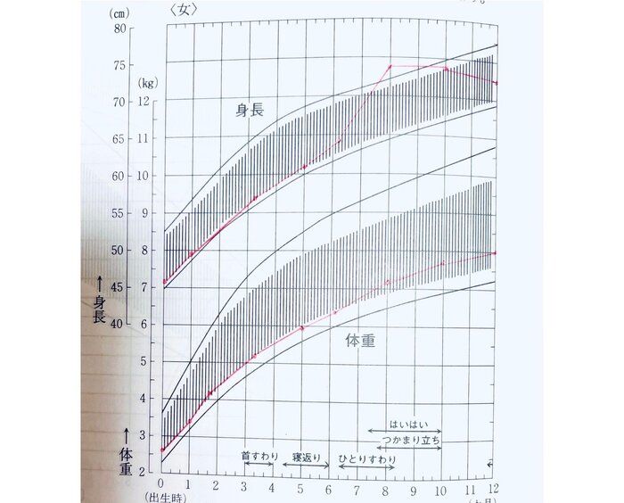 子育ては〇〇するからしんどい！そしてそれは母子手帳の成長曲線グラフから始まっている！