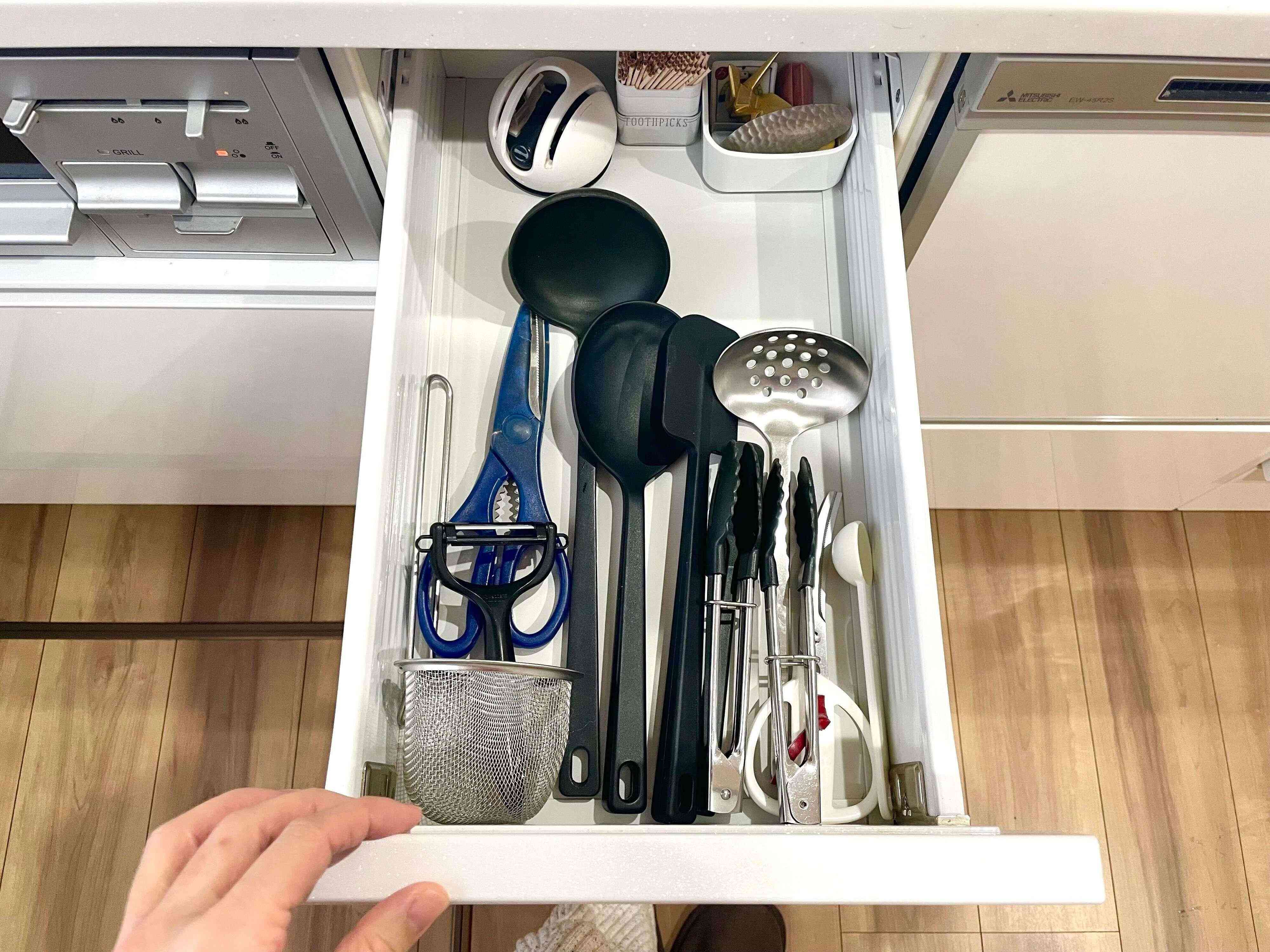 【キッチンツール】人気のキッチンツールをゲットしたら収納がコンパクトに！