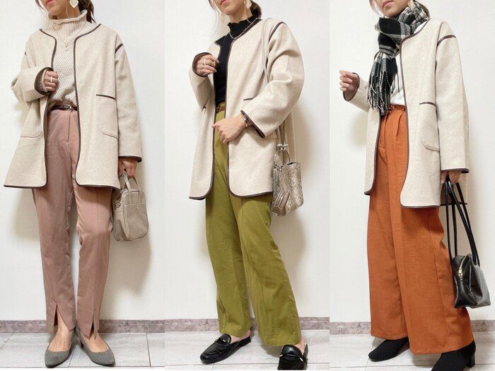 【しまむら】てらさんコラボ品！めちゃくちゃ使える人気のパイピングコート