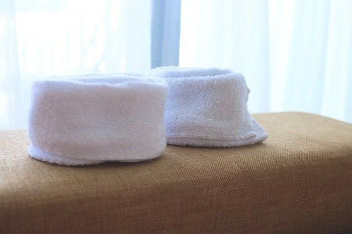 【タオルが自立する畳み方】に変えたら取り出しやすくてスッキリ、しかも省スペースに！