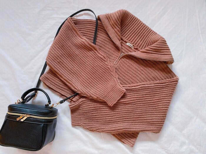 【しまむら】即今っぽコーデに！トレンド要素が全て詰まったハーフジップニット