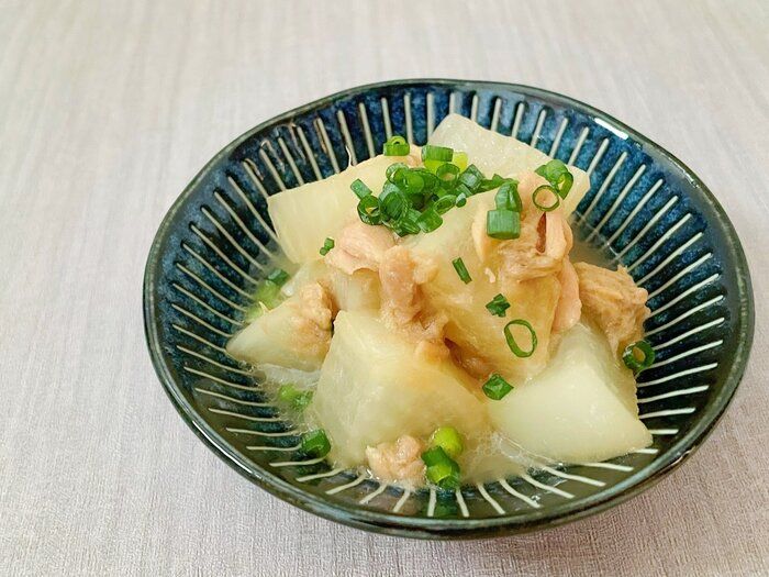 夏の煮物はレンジに任せるのが正解！しみとろ大根ツナ煮レシピ